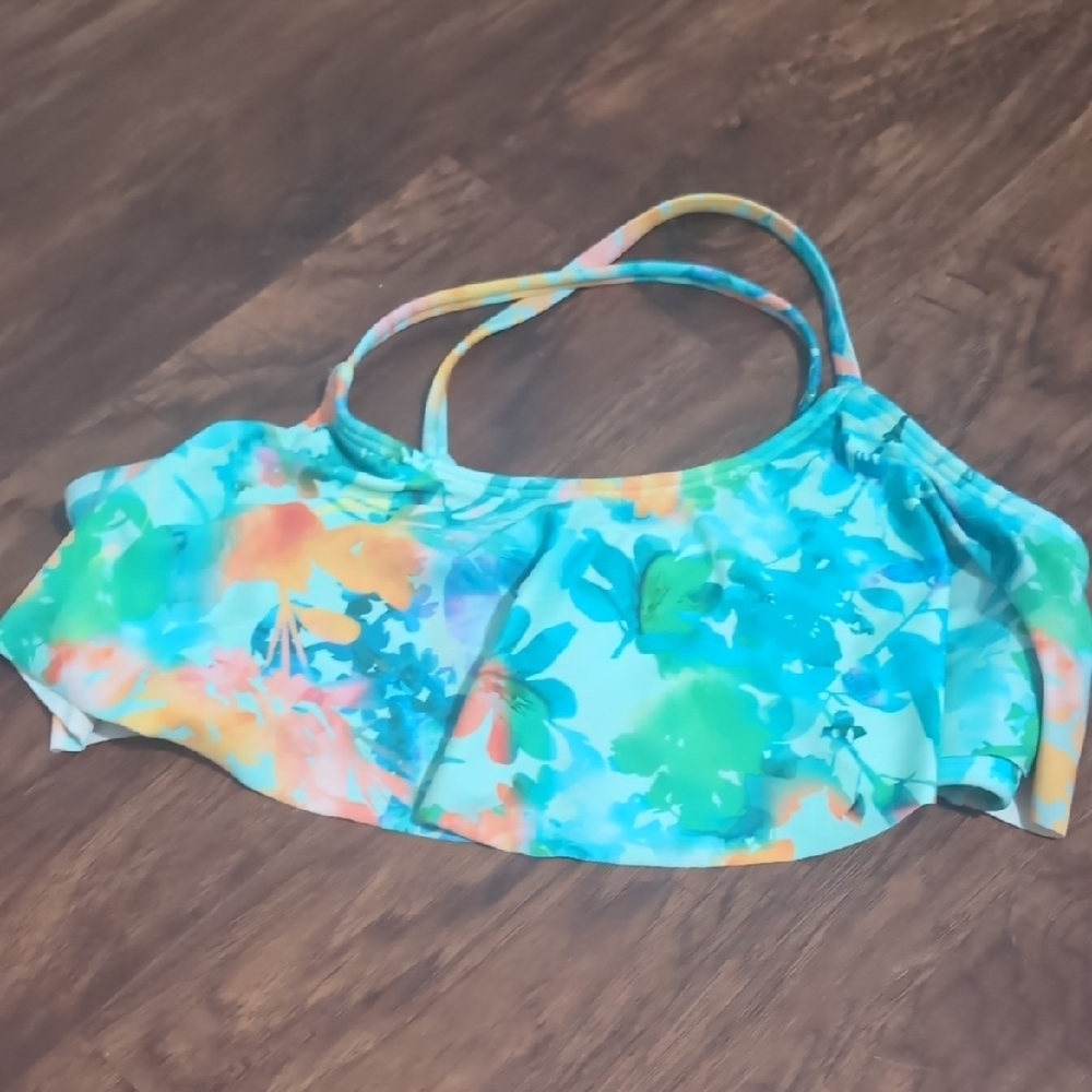 Athleta‎ Blue and Green Camisole with Dual Straps